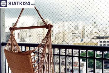 Siatki Kwidzyń - Zabezpieczająca siatka ze sznurka na balkon dla terenów Kwidzynia