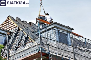 Siatki Kwidzyń - Siatka zabezpieczająca na rusztowania; siatki do zabezpieczenia balustrad i całego rusztowania dla terenów Kwidzynia